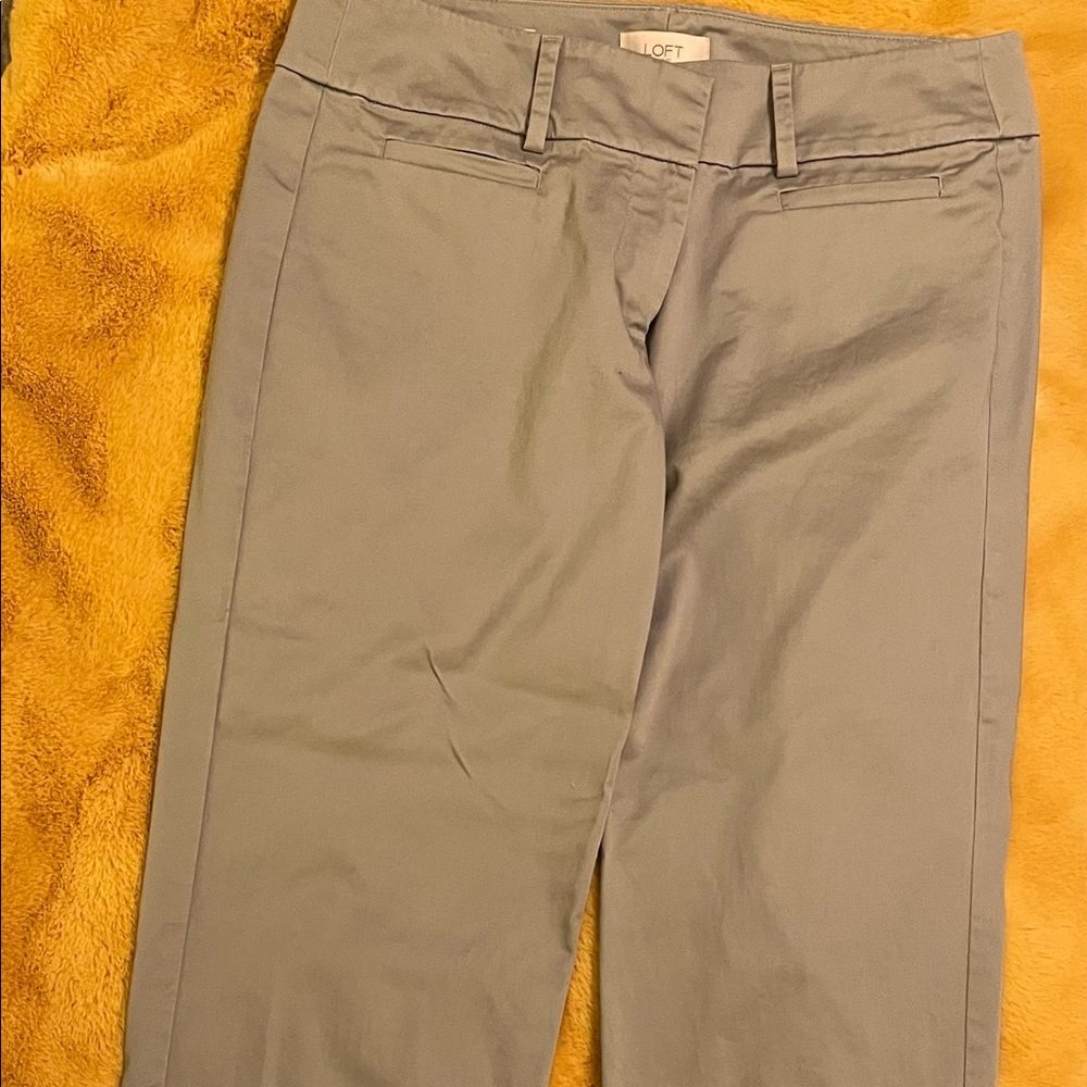 Loft crop pants